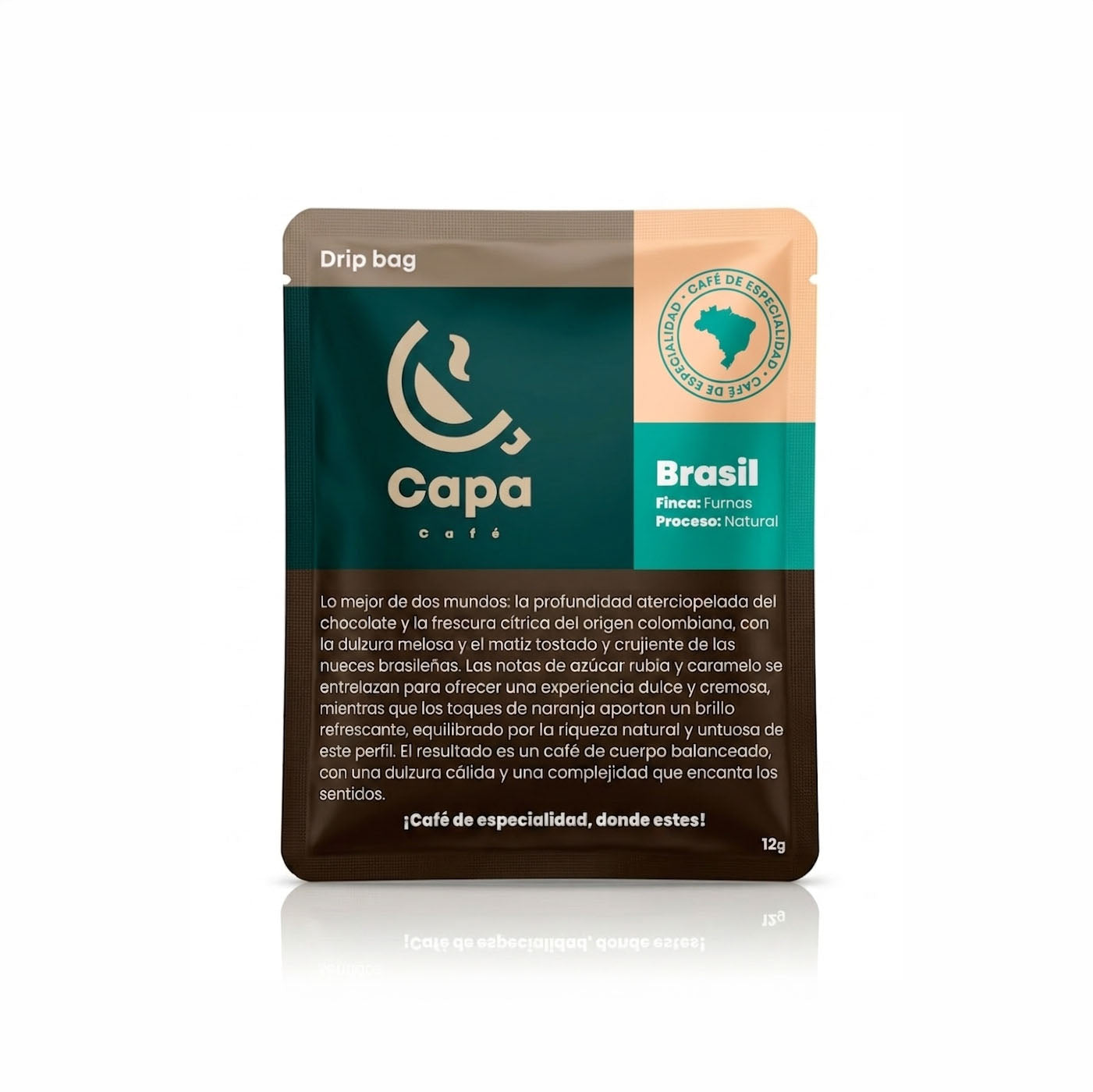 Drip bags de café de origen Brasil de Capa Café