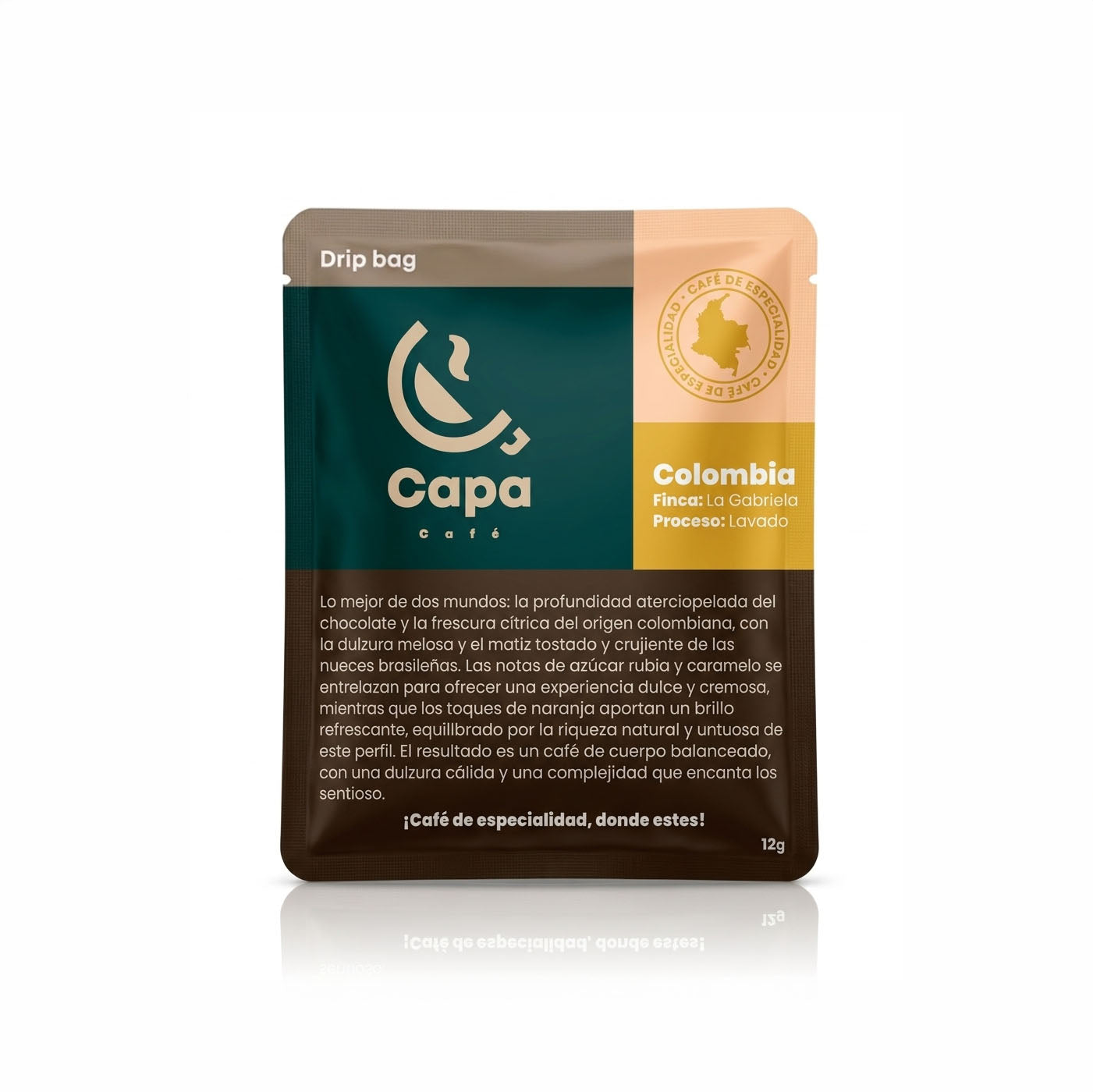 Drip bags de café de origen Colombia de Capa Café